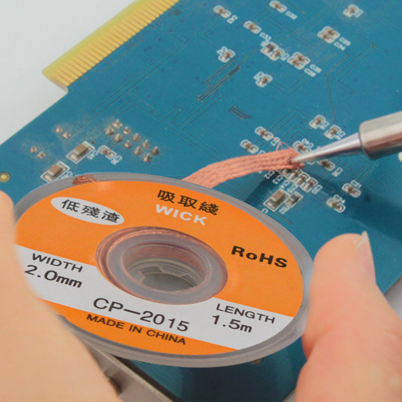 Desoldering Braid Mesh Welding - đánh giá và giá Solder Wick Braid