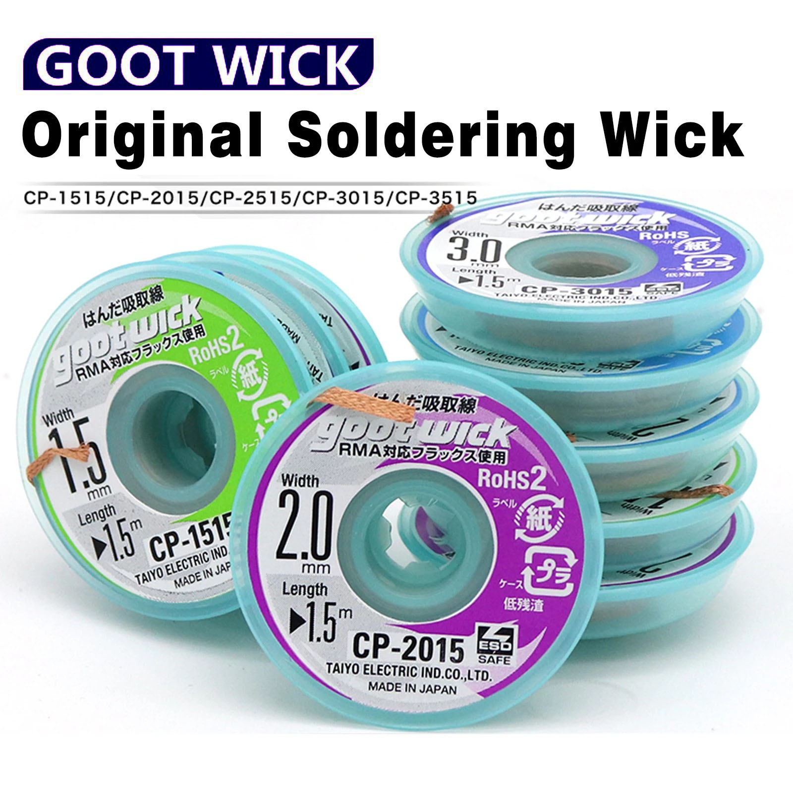 Goot Original High Quality Des - đánh giá và giá Solder Wick Braid