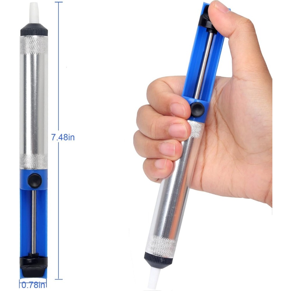 Aluminum Desoldering Pump Vacu - đánh giá và giá Solder Wick Braid