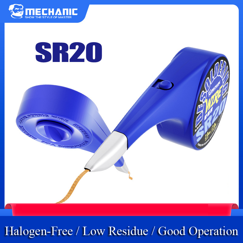 MECHANIC SR20 Desoldering Wire - đánh giá và giá Solder Wick Braid