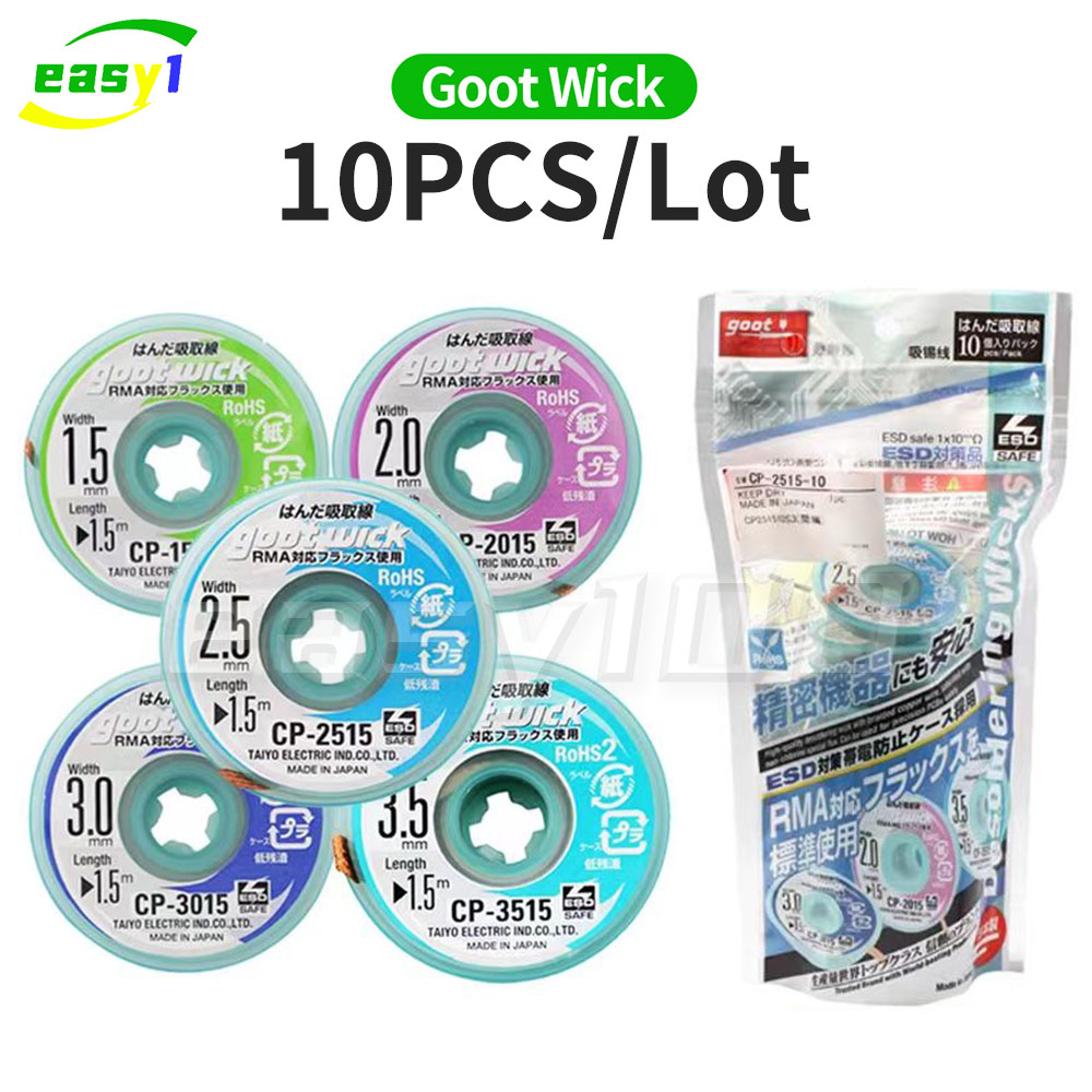 Original Goot Wick Soldering W - đánh giá và giá Solder Wick Braid