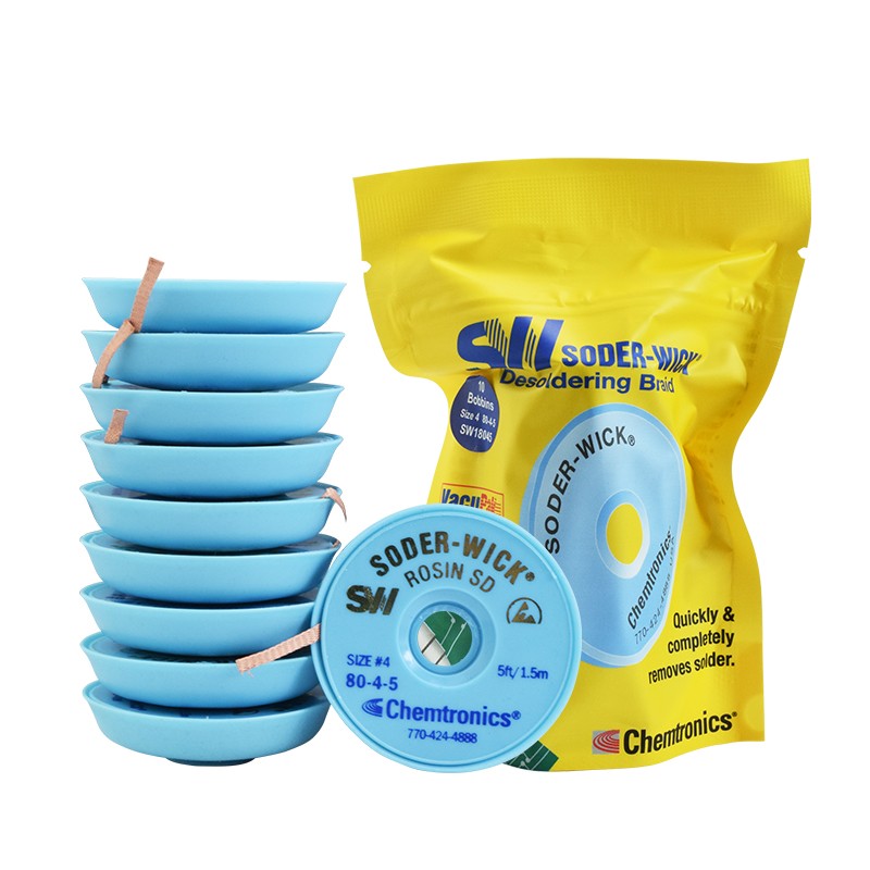 USA SW Chemtronics SODER WICK  - đánh giá và giá Solder Wick Braid